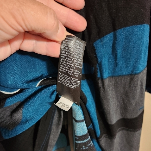 CHICO'S Travelers Tunic Top, sz 3-large - Picture 7 of 9